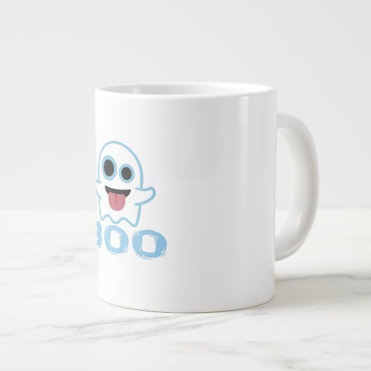 Boo Albern Funny Meme Jumbo-Tasse (Vorderseite Rechts)