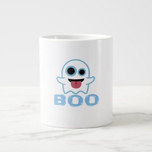 Boo Albern Funny Meme Jumbo-Tasse (Vorderseite)