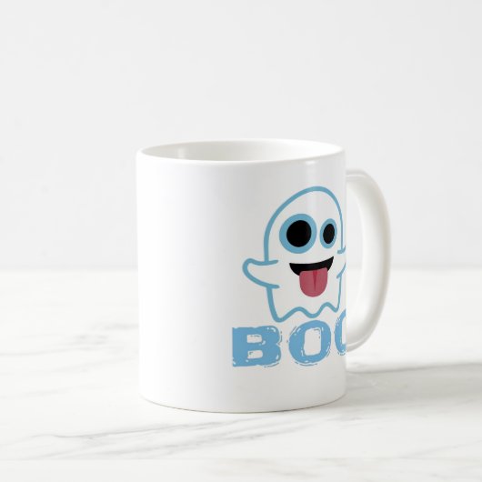 Boo Albern Funny Meme Kaffeetasse (VorderseiteRechts)
