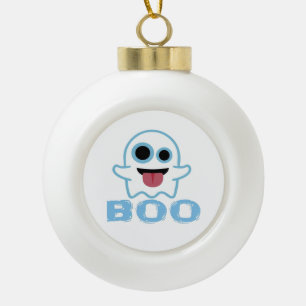 Boo Albern Funny Meme Keramik Kugel-Ornament
