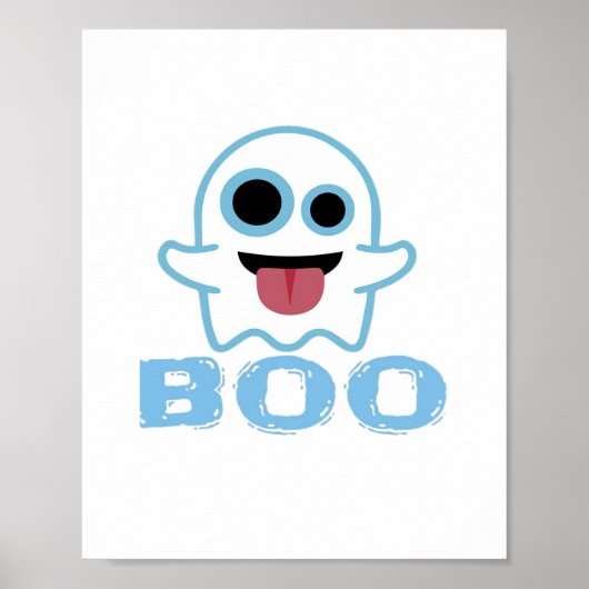 Boo Albern Funny Meme Poster (Vorne)