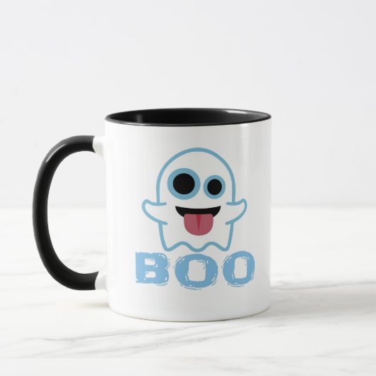 Boo Albern Funny Meme Tasse (Links)