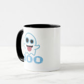 Boo Albern Funny Meme Tasse (Vorderseite Links)