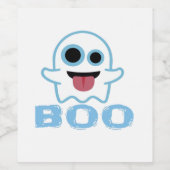 Boo Albern Funny Meme Weinetikett (Einzelnes Label)