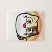 Boo als Katzen-Entwurfs-Produkte Puzzle (Horizontal)