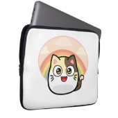 Boo als Katzen-Laptop-Hülse 13 Zoll Laptopschutzhülle (Vorne Rechts)