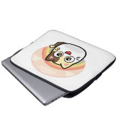 Boo als Katzen-Laptop-Hülse 13 Zoll Laptopschutzhülle (Vorne Knopf)