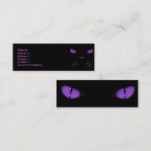 Boo - Amethyst Visitenkarte (Vorne/Hinten)