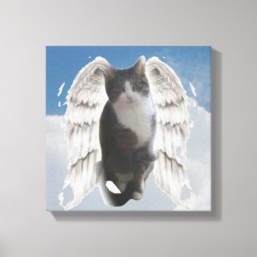 Boo Angel 30 x 30 cm StretchCanvas Print Leinwanddruck (Vorderseite)