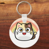 Boo as Cat Design Products Schlüsselanhänger (Vorderseite)