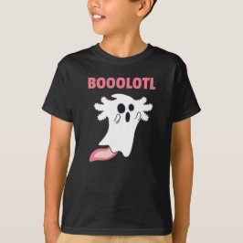 Boo Axolotl liebt Niedliche Tiere zu Halloween T-Shirt