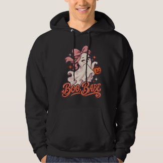 Boo Babe Rosa Halloween-Geist Hoodie