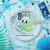 Boo Baby Dusche Halloween Blue Themed Niedliches P Pappteller (Party)