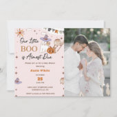 Boo Baby Dusche Unser kleiner Boo ist fast fällig Einladung (Vorderseite)