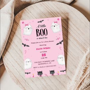 Boo Baby Dusche Unser kleiner Boo ist fast fällig Einladung