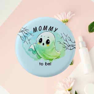 Boo Baby Shower Halloween Blaues Thema Süße Party Button