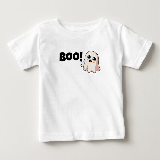 Boo! Baby T-shirt (Vorderseite)