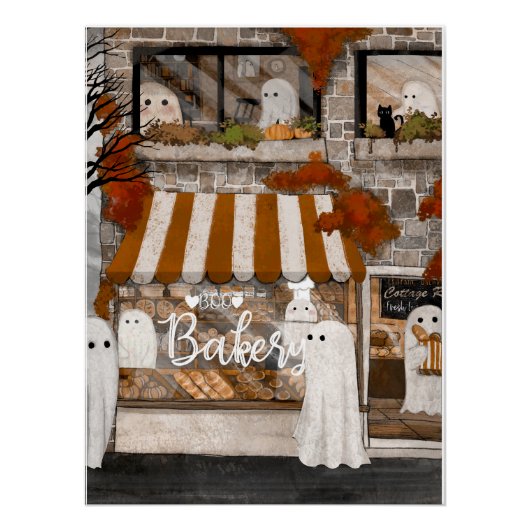 Boo Bakery Poster (Vorderseite)