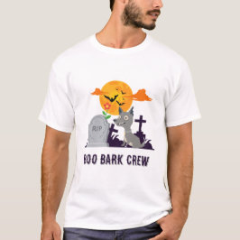 Boo Bark Crew | Funny Dog Halloween T-Shirt