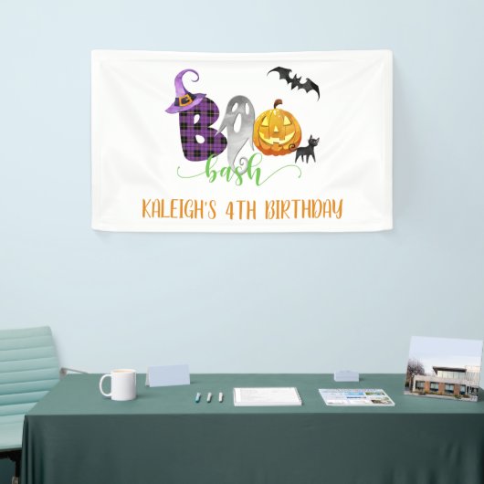 Boo Bash Birthday Banner (Messeveranstaltung)