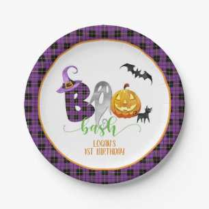 Boo-Bash Geburtstagsparty Plate - Custom Pappteller