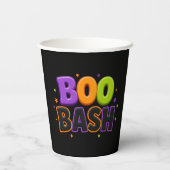 Boo Bash Party Papiertassen Pappbecher (Rückseite)