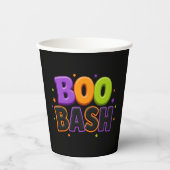 Boo Bash Party Papiertassen Pappbecher (Vorderseite)