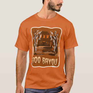 Boo Bayou Spuk Halloween Cartoon T-Shirt