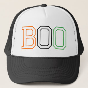 Boo Beängstigend Halloween Truckerkappe