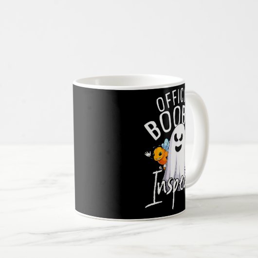 Boo-bee Inspector Lazy Diy Halloween Costume Funny Kaffeetasse (VorderseiteRechts)
