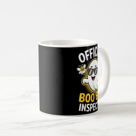 Boo Bee Inspector Shirt Men Women Halloween Costum Kaffeetasse (VorderseiteRechts)