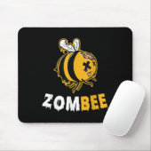 Boo Bee Zombee Zombie Funny Beekeper Halloween Cos Mousepad (Mit Mouse)