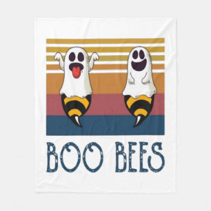 Boo Bees Couple Ghost Halloween Shirt Fleecedecke