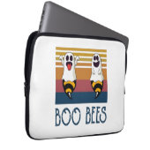 Boo Bees Couple Ghost Halloween Shirt Laptopschutzhülle (Vorne Rechts)