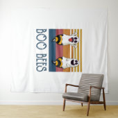 Boo Bees Couple Ghost Halloween Shirt Wandteppich (Beispiel (Horizontal))