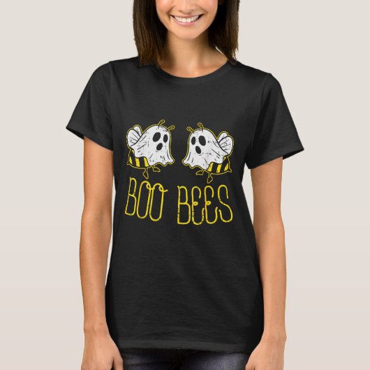 Boo Bees Funny Couples Halloween Costume For Adult T-Shirt (Vorderseite)