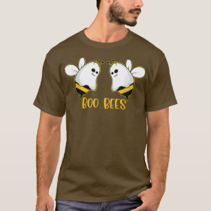 Boo Bees Funny Paares Halloween Kostüme Frauen T-Shirt