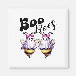 Boo Bees Ghost Bee Halloween Kostüm Frauen Funny Magnet