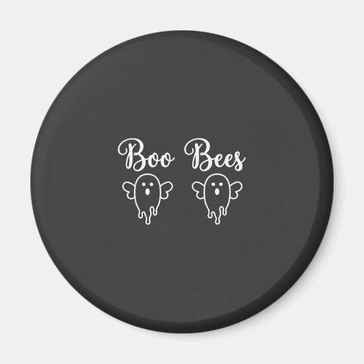 Boo Bees Halloween-Geister-Design Magnet (Vorne)