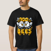 Boo Bees Halloween Geister und Bienen T-Shirt (Vorderseite)