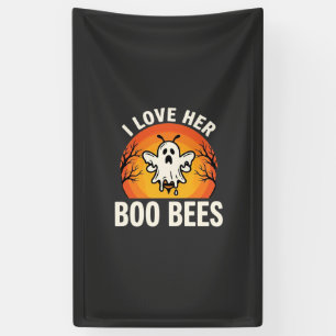Boo Bees Halloween-Geisterbiene Lustiges Design_1 Banner