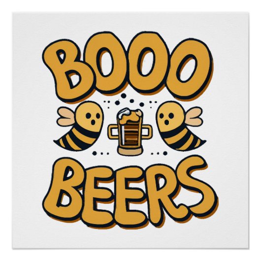 Boo Bees Poster (Vorderseite)