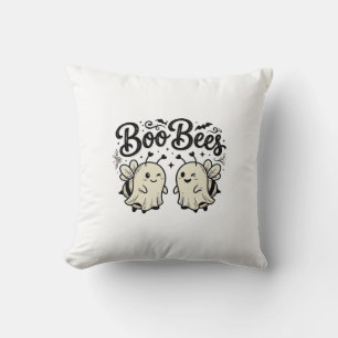 Boo Bees Vintage Halloween-Geist-Biene-Design_1 Kissen