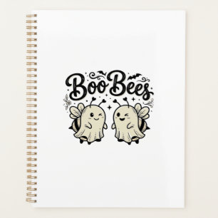 Boo Bees Vintage Halloween Geist Biene Design_1 Planer