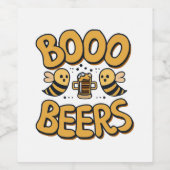 Boo Bees Weinetikett (Einzelnes Label)