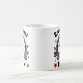 Boo Before Brew Ghost Coffee Funny Halloween Kaffeetasse (Mittel)