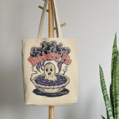 Boo-berry Pie Funny Halloween Blueberry Pun Tragetasche