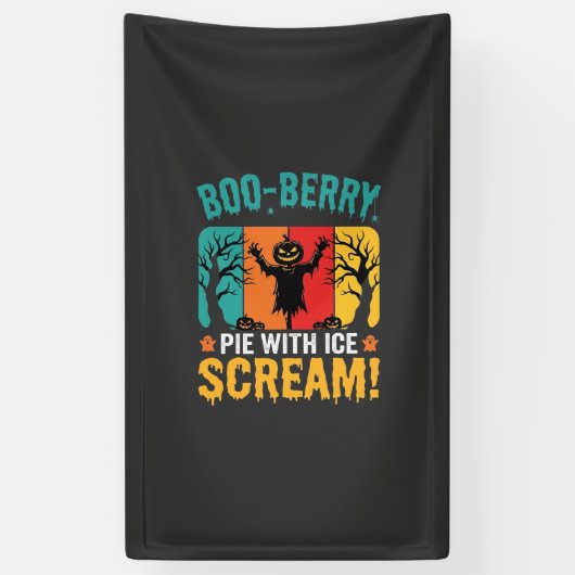 Boo-Berry-Pie-Halloween-Eiscreme-Design Banner (Vertikal)