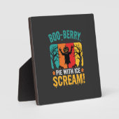 Boo-Berry-Pie-Halloween-Eiscreme-Design Fotoplatte (Vorderseite)
