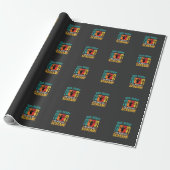 Boo-Berry-Pie-Halloween-Eiscreme-Design Geschenkpapier (Ungerollt)